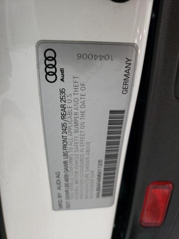 2021 AUDI A4 PREMIUM PLUS 40 WAUBBAF44MN011205
