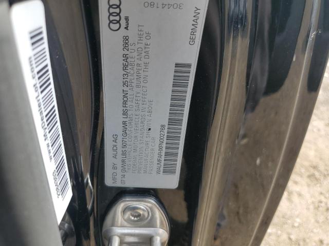 2015 AUDI A5 PREMIUM WAUMFAFHXFN002768