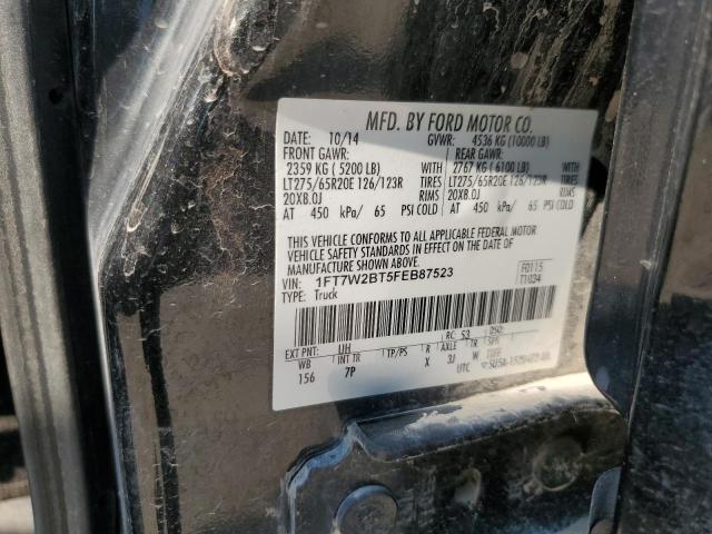 2015 FORD F250 SUPER DUTY 1FT7W2BT5FEB87523