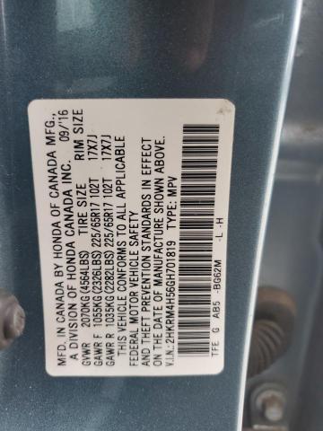 2016 HONDA CR-V EX 2HKRM4H56GH701819