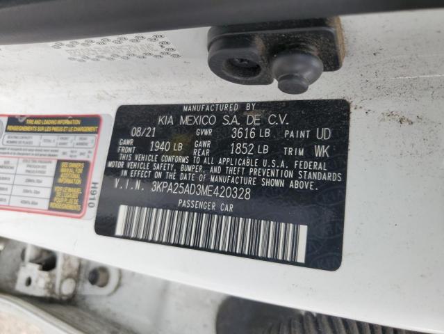 2021 KIA RIO S 3KPA25AD3ME420328