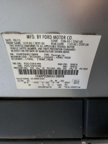 2014 FORD TAURUS SEL - 1FAHP2E84EG128898