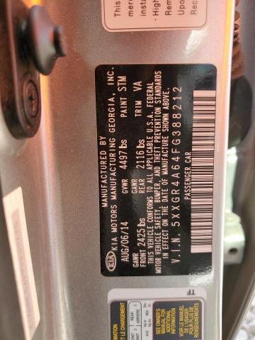 2015 KIA OPTIMA SX 5XXGR4A64FG388212