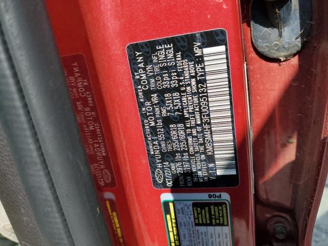 2015 HYUNDAI SANTA FE G KM8SM4HF3FU095132