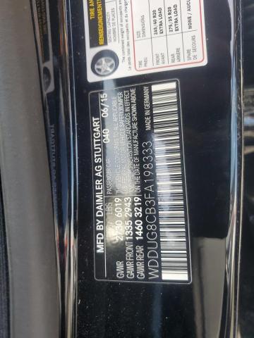 2015 MERCEDES-BENZ S 550 WDDUG8CB3FA198333