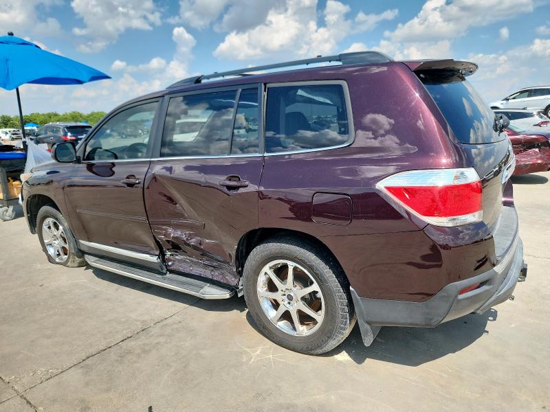 2013 TOYOTA HIGHLANDER - 5TDZK3EHXDS114589