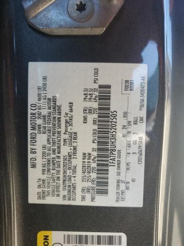 2017 FORD MUSTANG 1FATP8UH3H5202505