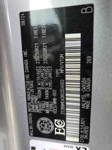 2024 LEXUS RX 350H BA 2T2BBMCA3RC054003