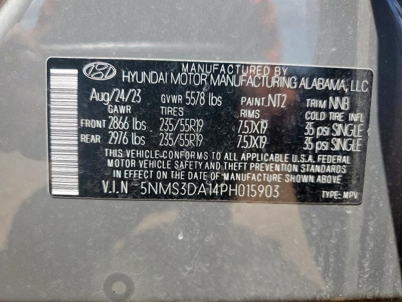 2023 HYUNDAI SANTA FE S - 5NMS3DA14PH015903