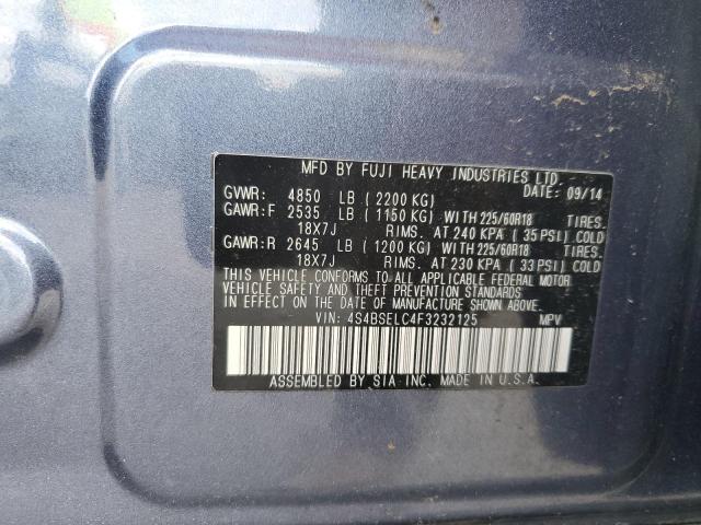 2015 SUBARU OUTBACK 3. - 4S4BSELC4F3232125