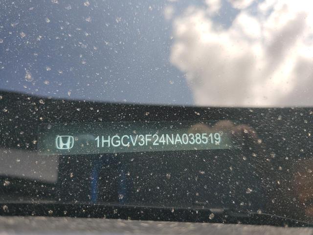 2022 HONDA ACCORD HYBRID SPORT 1HGCV3F24NA038519