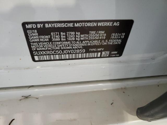 2018 BMW X5 XDRIVE3 #3290296201