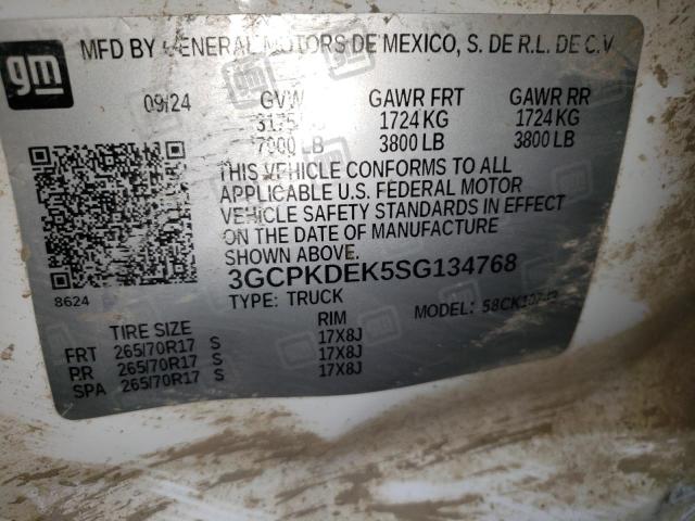 2025 CHEVROLET SILVERADO #3257481492