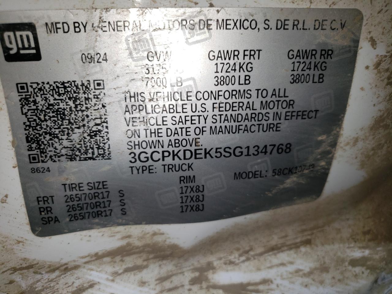 Lot #3257481492 2025 CHEVROLET SILVERADO