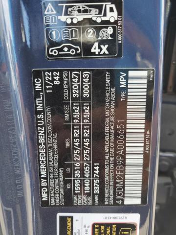 2023 MERCEDES-BENZ EQS 450 4M 4JGDM2EB9PA006651