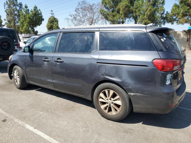 KIA SEDONA LX 2016 gray sports v gas KNDMB5C19G6097784 photo #3