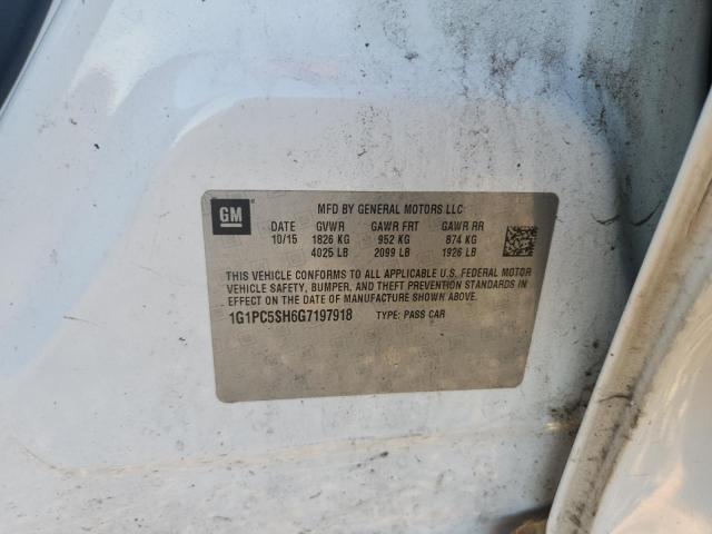2016 CHEVROLET CRUZE LIMITED LS 1G1PC5SH6G7197918