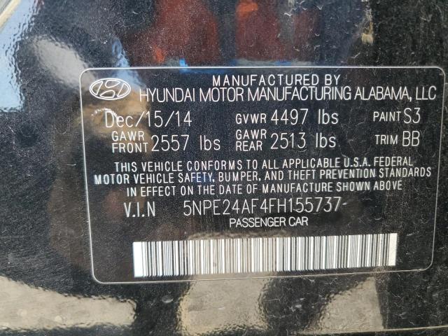 2015 HYUNDAI SONATA SE - 5NPE24AF4FH155737