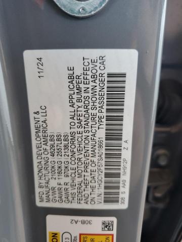 2025 HONDA ACCORD HYB 1HGCY2F57SA018661