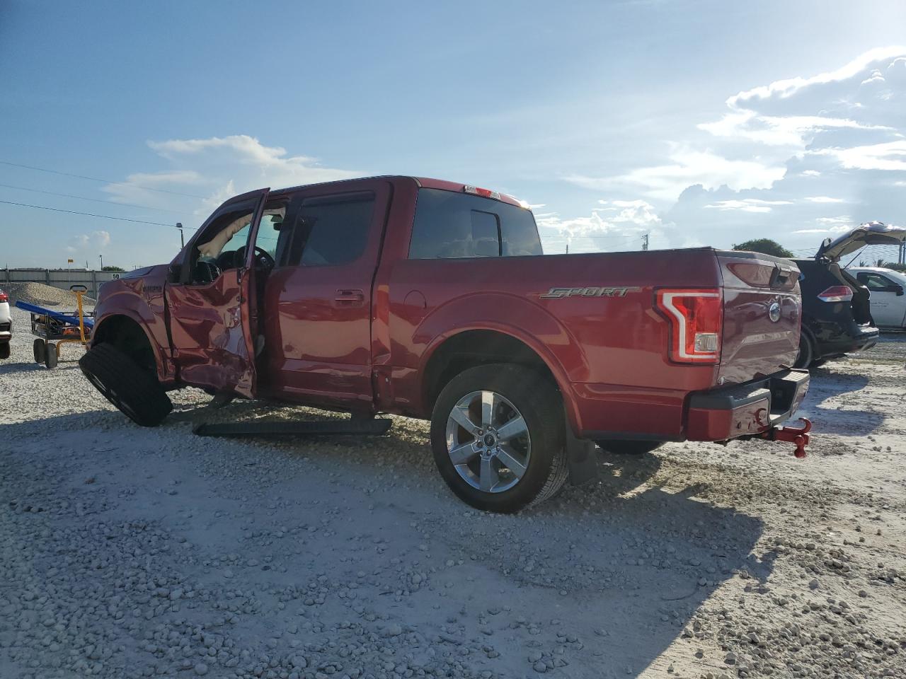 Lot #3223394339 2016 FORD F150 SUPER