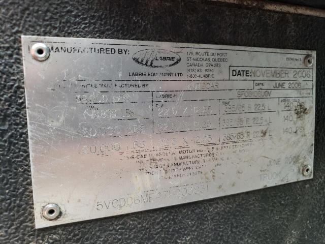 2007 AUTOCAR LLC XPEDITOR W #3283859438