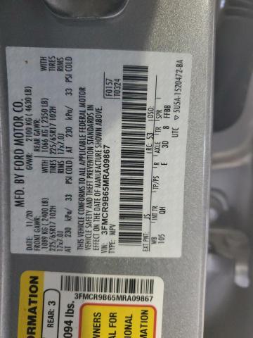 2021 FORD BRONCO SPORT BIG BEND 3FMCR9B65MRA09867