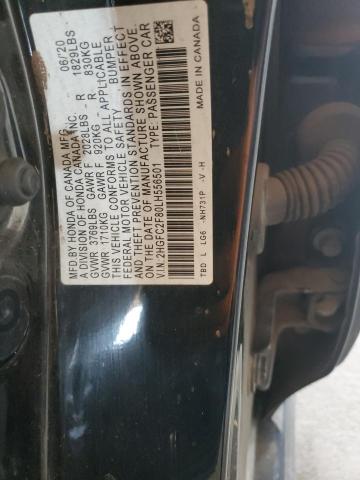 2020 HONDA CIVIC SPOR - 2HGFC2F80LH556501