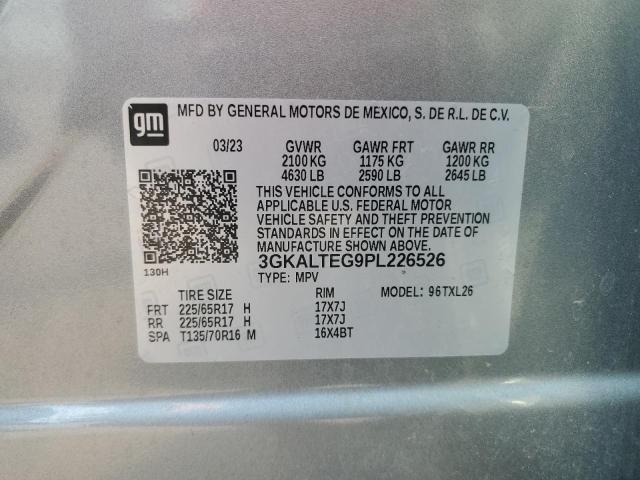 2023 GMC TERRAIN SL 3GKALTEG9PL226526