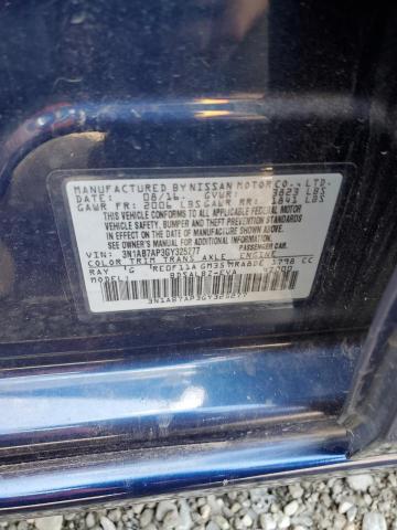 2016 NISSAN SENTRA S 3N1AB7AP3GY325277