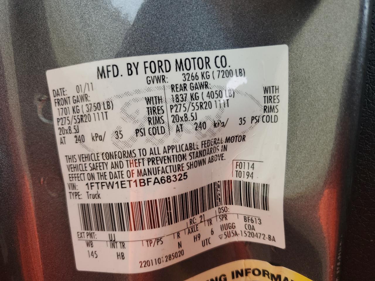 FORD F-150 SUPERCREW