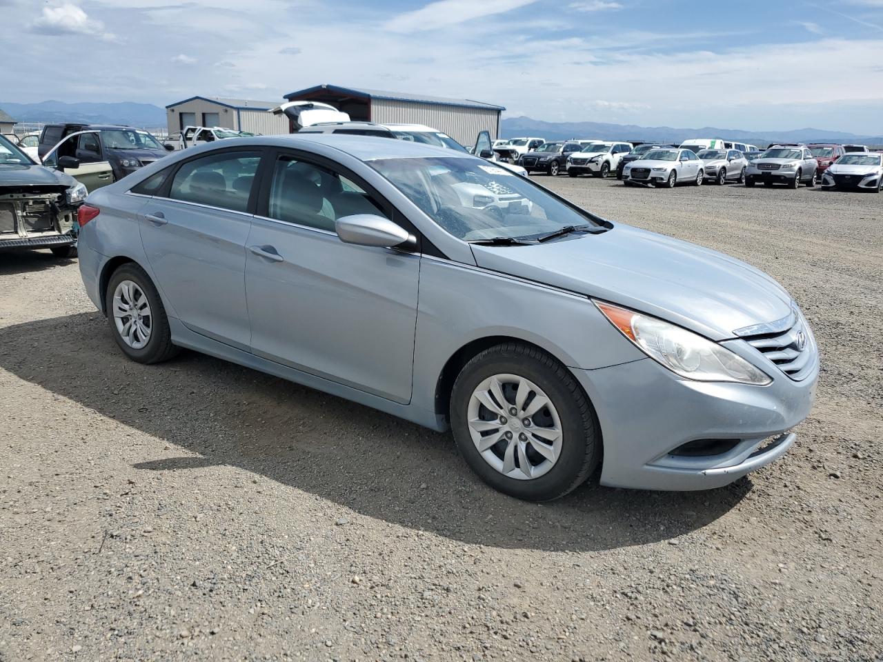 Lot #3217212425 2011 HYUNDAI SONATA GLS