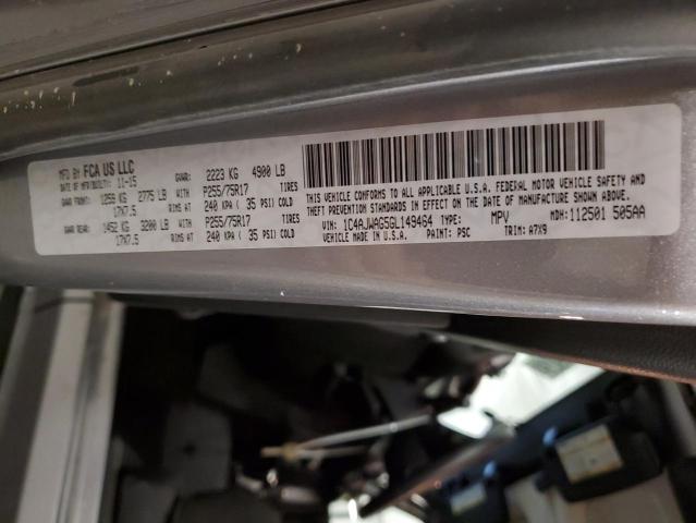 2016 JEEP WRANGLER S 1C4AJWAG5GL149464