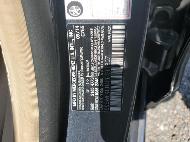 2015 MERCEDES-BENZ C 300 4MAT 55SWF4KB1FU011807