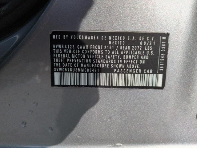 2021 VOLKSWAGEN JETTA S - 3VWC57BU8MM083491