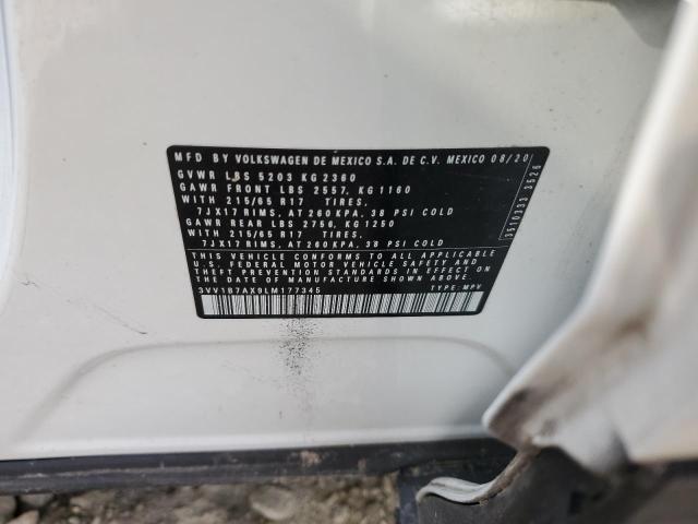 2020 VOLKSWAGEN TIGUAN S 3VV1B7AX9LM177345