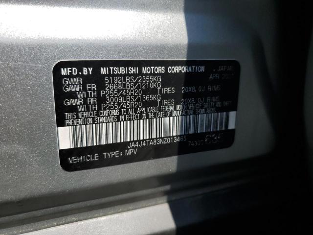 2022 MITSUBISHI OUTLANDER ES JA4J4TA83NZ013465