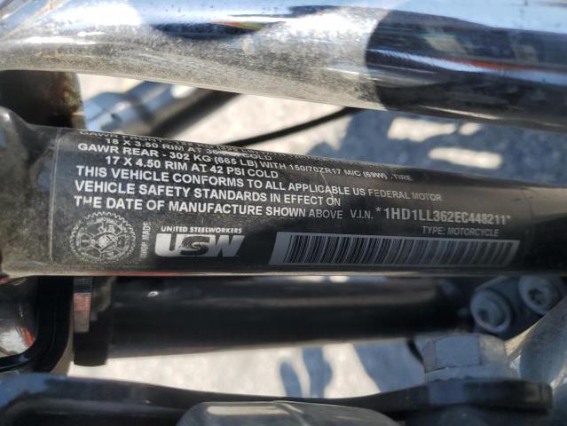 2014 HARLEY-DAVIDSON XL1200 T 1HD1LL362EC448211