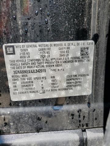 2018 CHEVROLET EQUINOX LT - 3GNAXKEX4JL342919