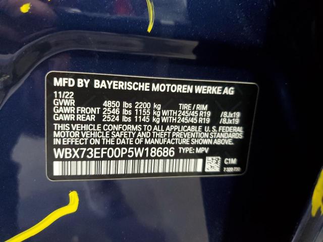 2023 BMW X1 XDRIVE2 - WBX73EF00P5W18686