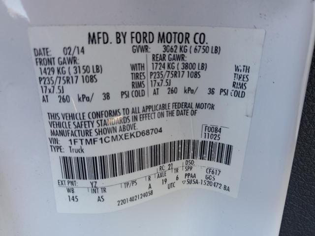 2014 FORD F150 - 1FTMF1CMXEKD68704