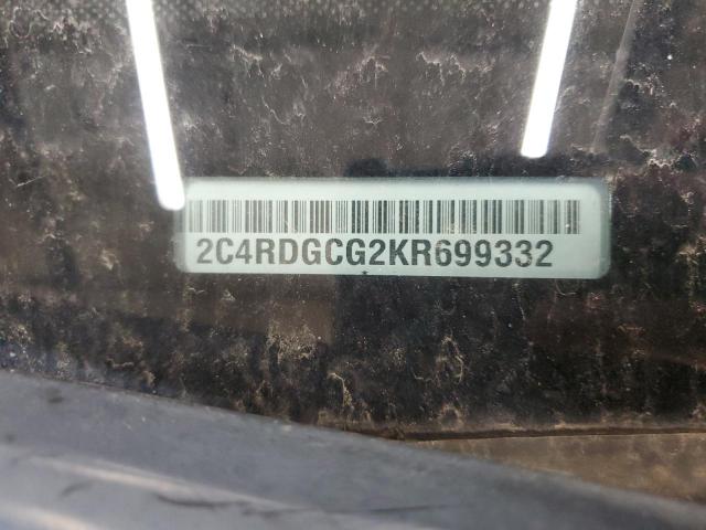 2019 DODGE GRAND CARA - 2C4RDGCG2KR699332