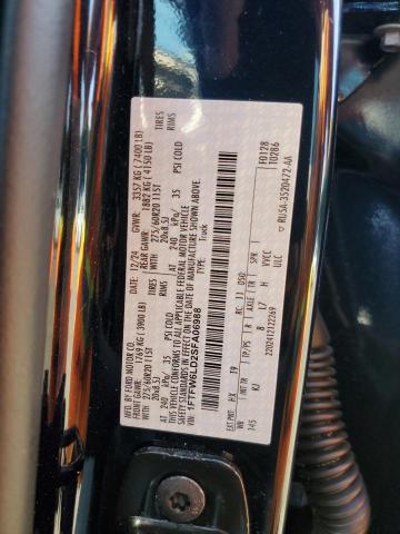 2025 FORD F150 KING 1FTFW6LD2SFA06988