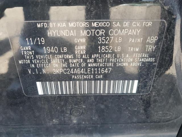 2020 HYUNDAI ACCENT SE - 3KPC24A64LE111647