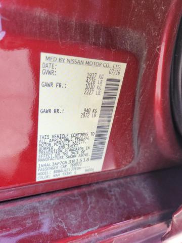 2016 NISSAN ALTIMA 2.5 - 1N4AL3AP7GN381518