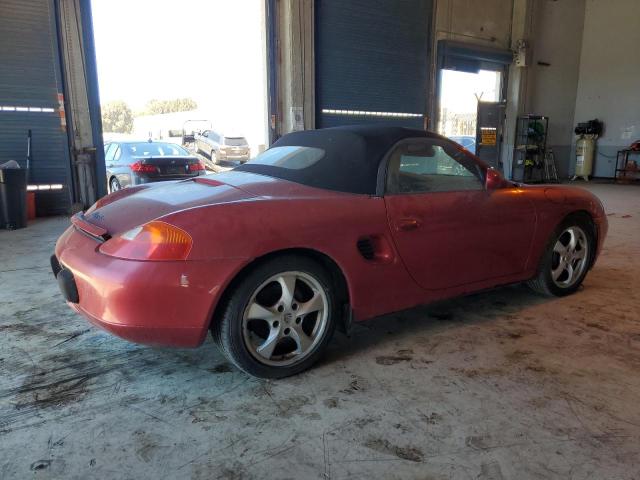PORSCHE BOXSTER 2001 red converti gas WP0CA29821U625928 photo #4