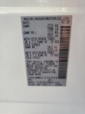 2018 INFINITI QX60 5N1DL0MM6JC526344