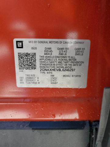 2020 CHEVROLET EQUINOX LS 2GNAXHEV8L6246297