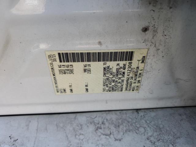 2016 NISSAN MAXIMA 3.5 - 1N4AA6AP6GC412308