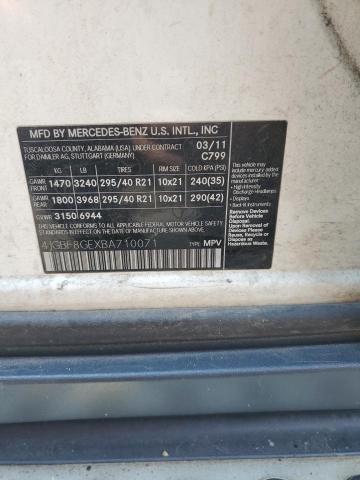 2011 MERCEDES-BENZ GL 550 4MA #3256416372