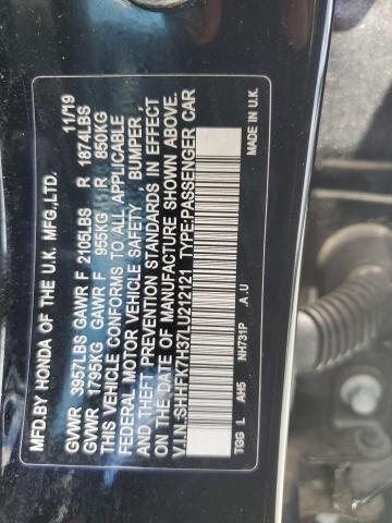 2020 HONDA CIVIC LX SHHFK7H37LU212121